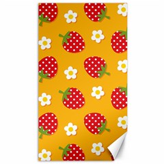 Strawberry Canvas 40  X 72  by Dutashop