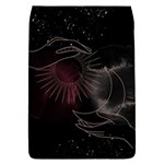 Universal Balance Moon Abstract Star Sun Universe Removable Flap Cover (L) Front