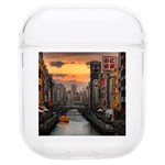 River Buildings City Urban Soft TPU AirPods 1/2 Case Front