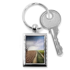 Climate Landscape Key Chain (rectangle) by Sarkoni