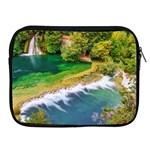 River Waterfall Apple iPad 2/3/4 Zipper Cases Front