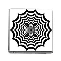 Spider Web Hypnotic Memory Card Reader (square 5 Slot) by Amaryn4rt