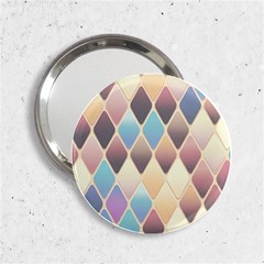 Abstract Colorful Diamond Background Tile 2 25  Handbag Mirrors by Amaryn4rt