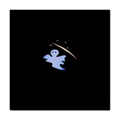Ghost Night Night Sky Small Sweet Tile Coaster by Amaryn4rt