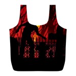 Horror Zombie Ghosts Creepy Full Print Recycle Bag (L) Front