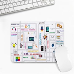 Illustrations Startup Business Organization Small Mousepad by Sarkoni