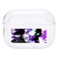 Abstract Canvas Acrylic Digital Design Hard Pc Airpods Pro Case by Amaryn4rt