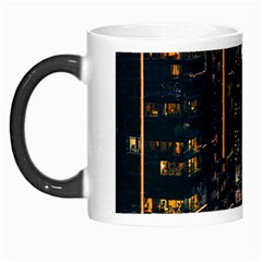 Photo Of Buildings During Nighttime Morph Mug by Modalart