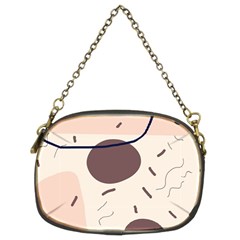 Stars Clouds Border Frame Chain Purse (two Sides) by Grandong