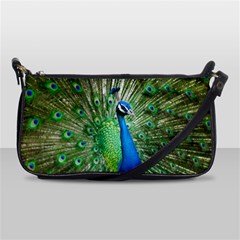 Peafowl Peacock Shoulder Clutch Bag by Sarkoni