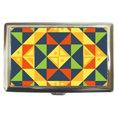 Background Geometric Color Cigarette Money Case by Sarkoni