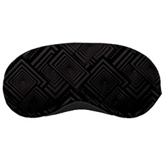 Diagonal Square Black Background Sleep Mask by Apen