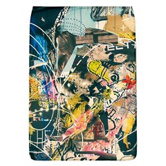 Art Graffiti Abstract Vintage Lines Removable Flap Cover (l) by Amaryn4rt