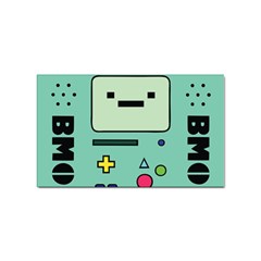 Adventure Time Beemo Bmo Illustration Cartoons Sticker Rectangular (10 Pack) by Sarkoni