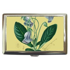 Botanical Plants Green Cigarette Money Case by Sarkoni