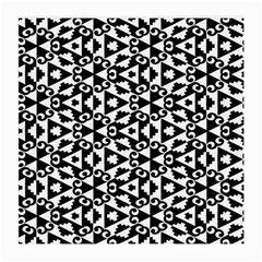 Geometric Tile Background Medium Glasses Cloth (2 Sides) by Apen