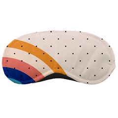 Retro Abstract Geometric Sleep Mask by Modalart