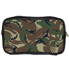 Camouflage Pattern Fabric Toiletries Bag (two Sides) by Bedest