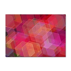 Abstract Background Texture Pattern Sticker A4 (100 Pack) by Ravend