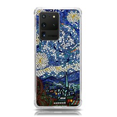 Mosaic Art Vincent Van Gogh Starry Night Samsung Galaxy S20 Ultra 6 9 Inch Tpu Uv Case by Modalart