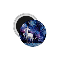 Unicorn Starry Night Print Van Gogh 1 75  Magnets by Modalart