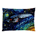 Star Ship Parody Art Starry Night Pillow Case (Two Sides) Back