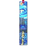 Starry Night Van Gogh Painting Art City Scape Large Book Marks Front