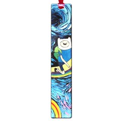 Adventure Time Art Starry Night Van Gogh Large Book Marks by Modalart