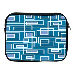 Geometric Rectangle Shape Linear Apple Ipad 2/3/4 Zipper Cases by Pakjumat