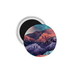 Adventure Psychedelic Mountain 1 75  Magnets by Modalart