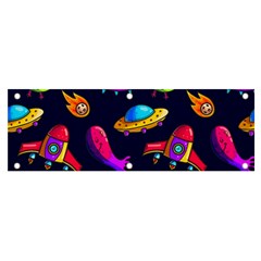 Space Pattern Banner And Sign 6  X 2  by Bedest