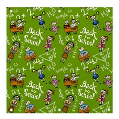 Seamless Pattern With Kids Banner And Sign 4  X 4  by Bedest