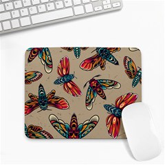 Tattoos Colorful Seamless Pattern Small Mousepad by Bedest