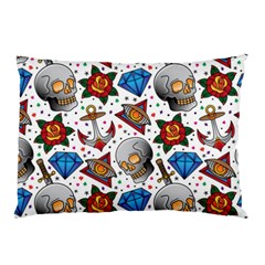 Full Color Flash Tattoo Patterns Pillow Case by Bedest