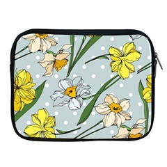 Narcissus Floral Botanical Flowers Apple Ipad 2/3/4 Zipper Cases by Pakjumat