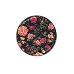 Flower Pattern Hat Clip Ball Marker (10 pack) Front