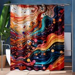 Pattern Abstract Shower Curtain 60  x 72  (Medium)  60 x72  Curtain