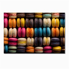 Macaroon Sweet Treat Postcards 5  X 7  (pkg Of 10) by Pakjumat