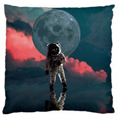 Astronaut Moon Space Nasa Planet Large Cushion Case (one Side) by Maspions