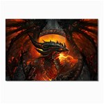 Dragon Fire Fantasy Art Postcard 4 x 6  (Pkg of 10) Front