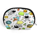 Sketch Cartoon Space Set Accessory Pouch (Medium) Front