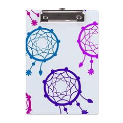 Dreamcatcher Dream Catcher Pattern A5 Acrylic Clipboard by Hannah976