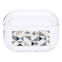 Geometric Triangle Modern Mosaic Hard Pc Airpods Pro Case by Hannah976