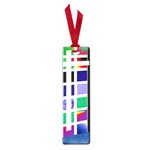 Color Graffiti Pattern Geometric Small Book Marks Front