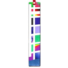 Color Graffiti Pattern Geometric Large Book Marks by Hannah976