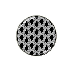 Pattern Beetle Insect Black Grey Hat Clip Ball Marker (4 Pack) by Hannah976