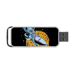 Astronaut Planet Space Science Portable Usb Flash (one Side) by Sarkoni