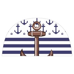 Anchor Background Design Anti Scalding Pot Cap by Apen