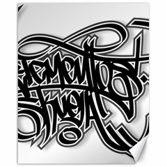 Hip Hop Music Drawing Art Graffiti Canvas 16  X 20  by Sarkoni