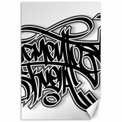 Hip Hop Music Drawing Art Graffiti Canvas 20  X 30  by Sarkoni